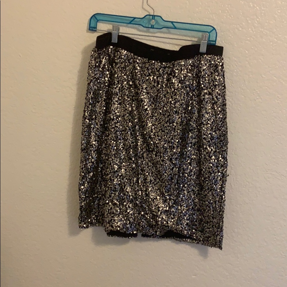 Sequin skirt